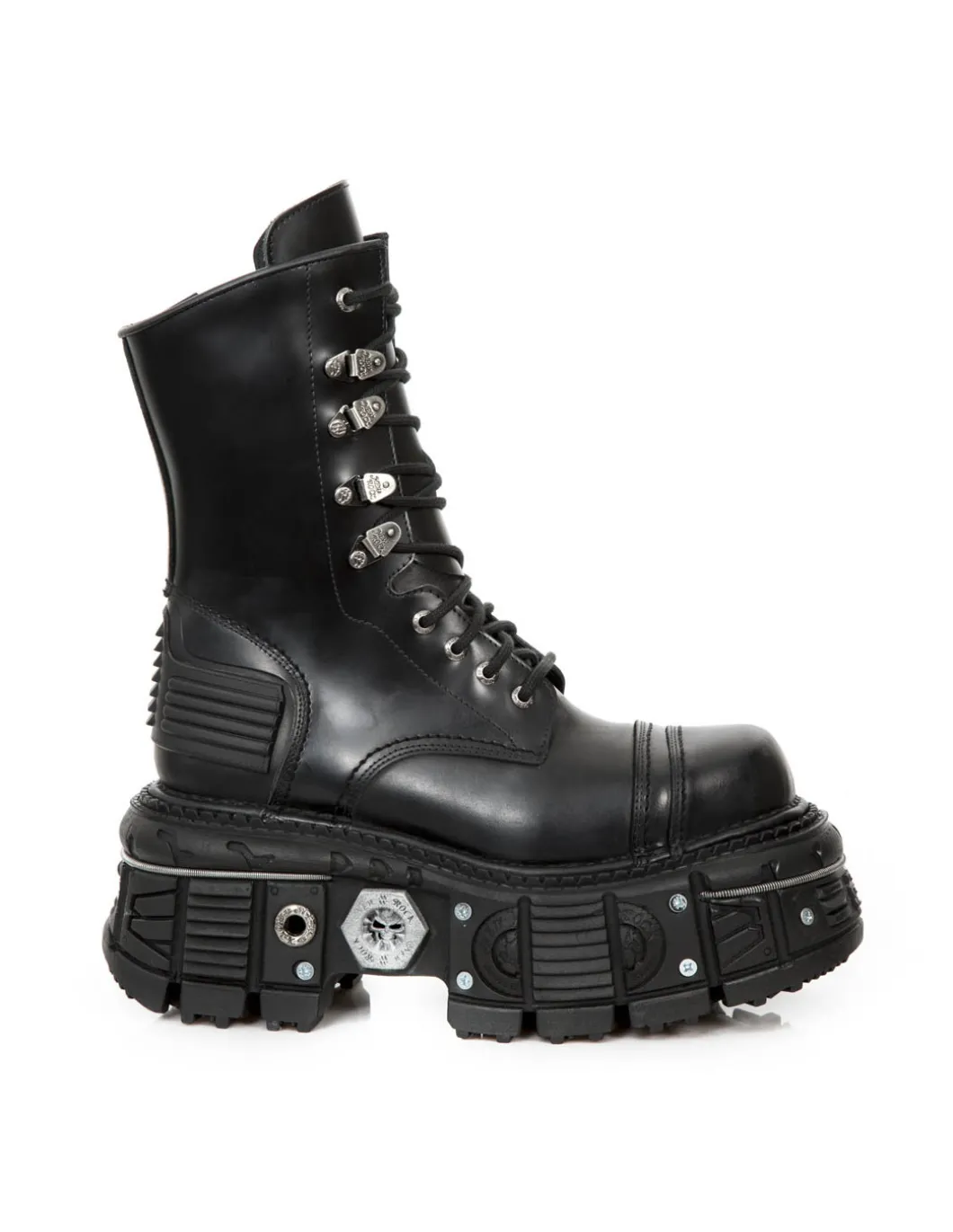 BOOT BLACK IMPERFECT M-TANK001-C2