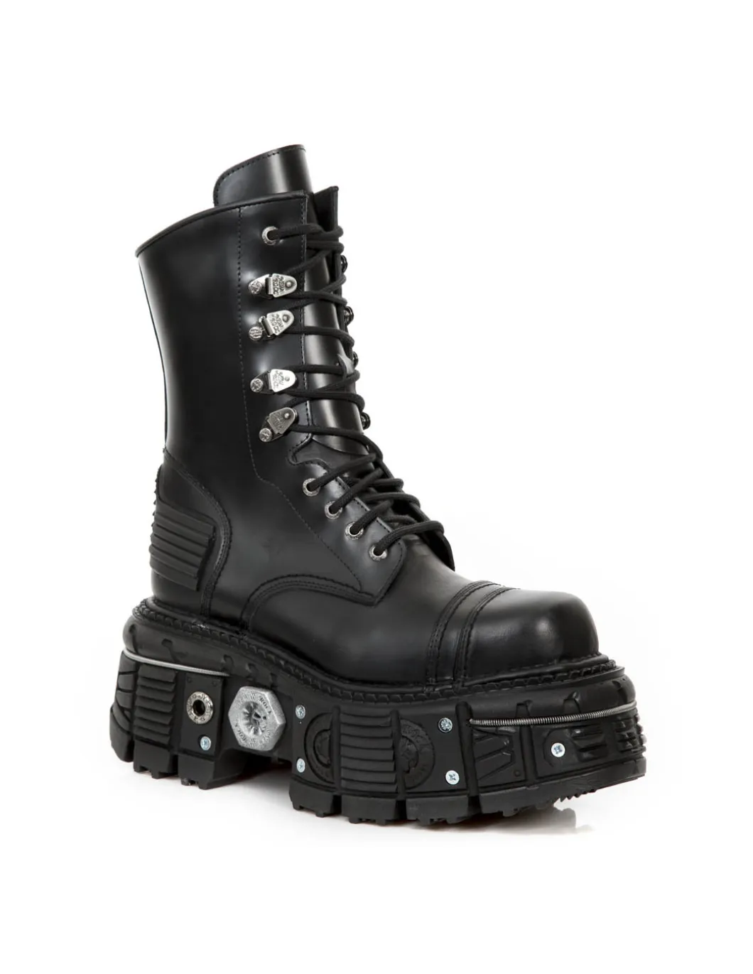 BOOT BLACK IMPERFECT M-TANK001-C2