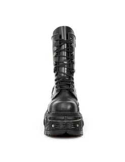 BOOT BLACK IMPERFECT M-TANK001-C2