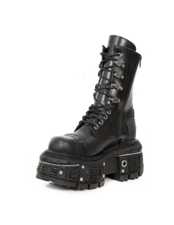 BOOT BLACK IMPERFECT M-TANK001-C2
