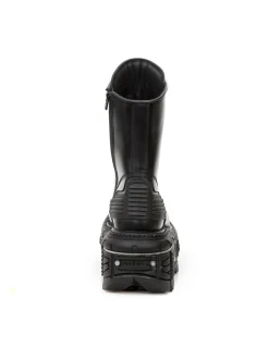 BOOT BLACK IMPERFECT M-TANK001-C2