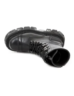 BOOT BLACK IMPERFECT M-TANK001-C2