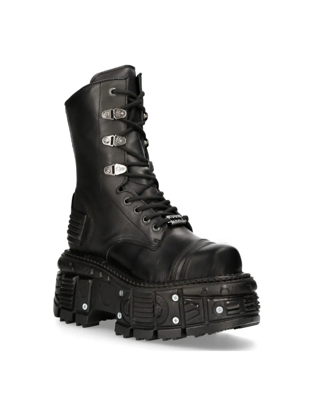 BOOT BLACK IMPERFECT M-TANK001-C8