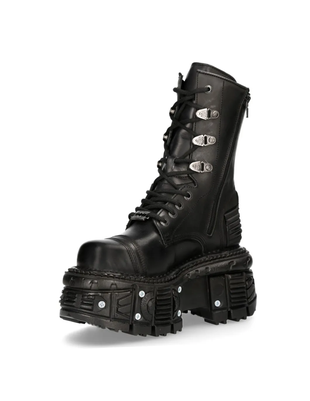BOOT BLACK IMPERFECT M-TANK001-C8