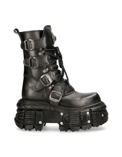 BOOT BLACK IMPERFECT M-TANK373-S1