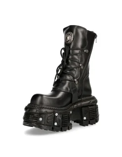 BOOT BLACK IMPERFECT M-TANK373-S1