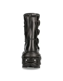 BOOT BLACK IMPERFECT M-TANK373-S1