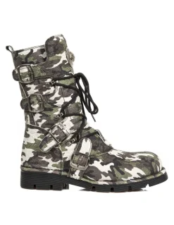 BOOT BLACK PLANING WITH LACES M-1473-S36