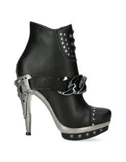 BOOT BLACK PLATF.ACERO M-PUNK003CAD-V1