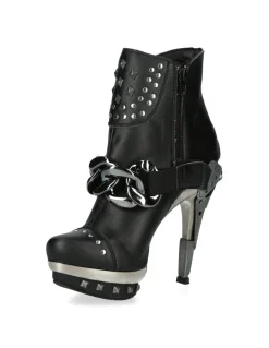 BOOT BLACK PLATF.ACERO M-PUNK003CAD-V1