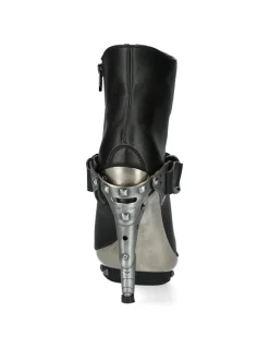 BOOT BLACK PLATF.ACERO M-PUNK003CAD-V1