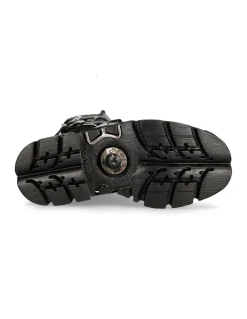 BOOT BLACK REACTOR WITH LACES M-373-S29