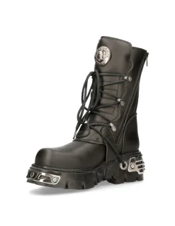 BOOT BLACK REACTOR WITH LACES M-373-S7