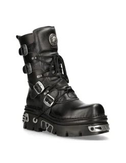 BOOT BLACK REACTOR WITH LACES M-373-S4