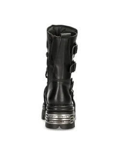 BOOT BLACK REACTOR WITH LACES M-373-S4