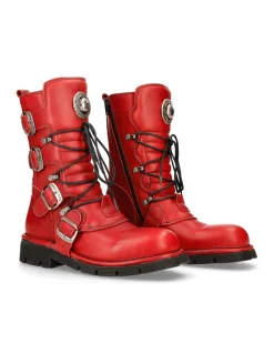 BOOT RED PLANING WITH LACES M-1473-S12