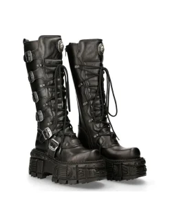 HIGH BOOT BLACK IMPERFECT M-272-S3