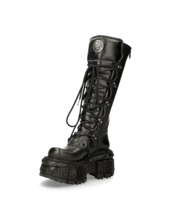 HIGH BOOT BLACK IMPERFECT M-272-S3