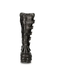 HIGH BOOT BLACK IMPERFECT M-151-C3