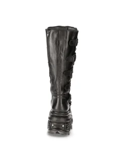 HIGH BOOT BLACK IMPERFECT M-272-C38