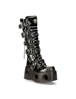 HIGH BOOT BLACK NEPTUNO M-314-C11