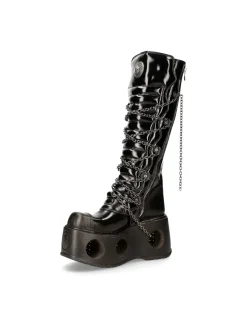 HIGH BOOT BLACK NEPTUNO M-314-C11