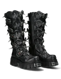 HIGH BOOT BLACK TOWER M-755-C4