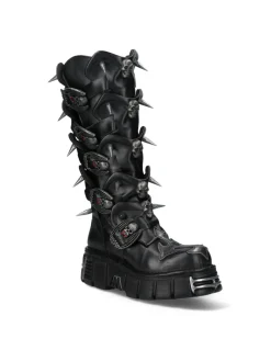 HIGH BOOT BLACK TOWER M-755-C4