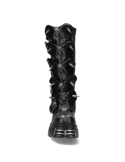 HIGH BOOT BLACK TOWER M-755-C4
