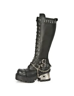 HIGH BOOT METALLIC M-1027-C1