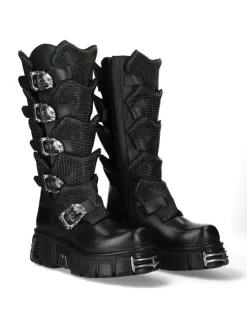 HIGH BOOT METALLIC M-738-C1
