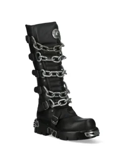 HIGH BOOT METALLIC M-718-C2