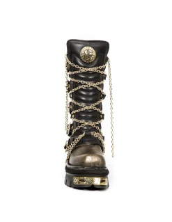 HIGH BOOT METALLIC M-1013-C3
