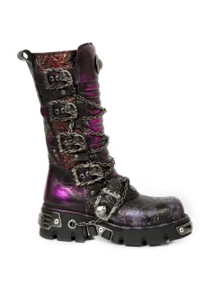 HIGH BOOT METALLIC M-1013-CZ69