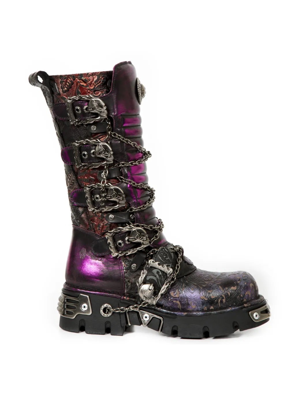 HIGH BOOT METALLIC M-1013-CZ69