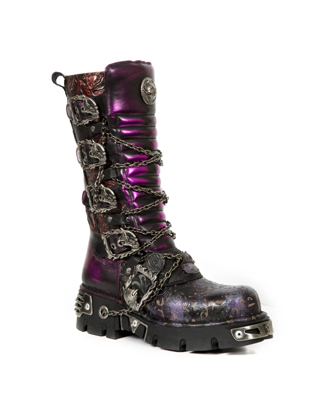 HIGH BOOT METALLIC M-1013-CZ69