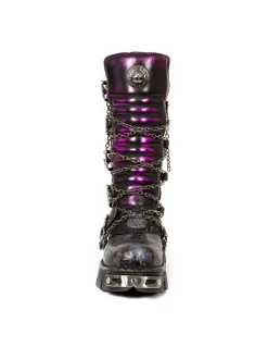 HIGH BOOT METALLIC M-1013-CZ69