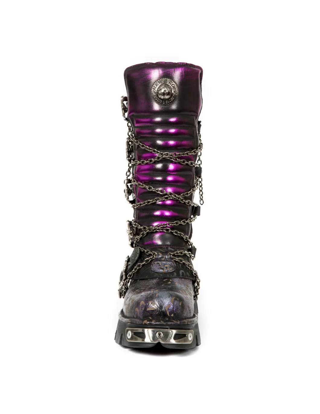 HIGH BOOT METALLIC M-1013-CZ69