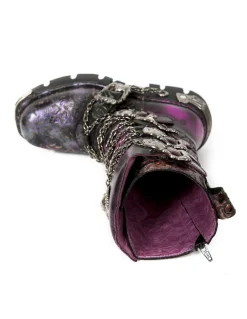 HIGH BOOT METALLIC M-1013-CZ69