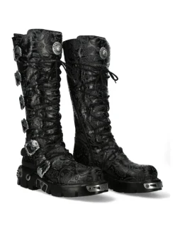 HIGH BOOT METALLIC M-272-CZ19