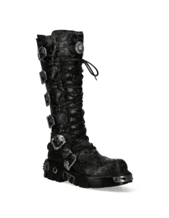 HIGH BOOT METALLIC M-272-CZ19