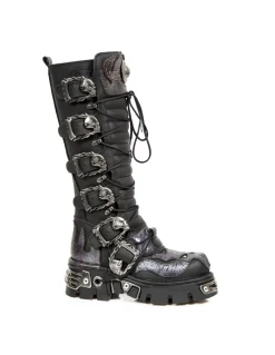 HIGH BOOT METALLIC M-272-CZ18