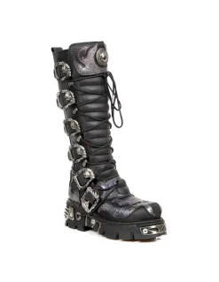 HIGH BOOT METALLIC M-272-CZ18