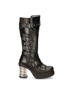 HIGH BOOT METALLIC M-8353-S1