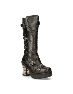 HIGH BOOT METALLIC M-8353-S1
