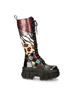 M-WALL210-S1 HIGH BOOT TANK WITH LACES