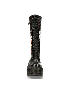 M-WALL210-S1 HIGH BOOT TANK WITH LACES
