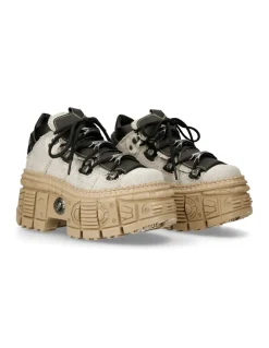 SHOE BLACK TANK WITH LACES M-WALL106-V9