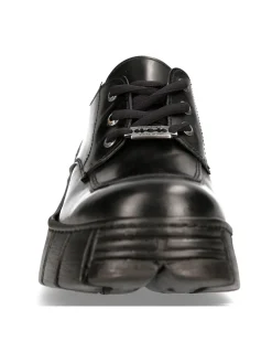 SHOE BLACK TOWER WITH LACES M-WALL042-S1