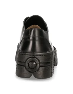 SHOE BLACK TOWER WITH LACES M-WALL042-S1